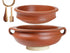 Craftsman Clay Handi/Pot for Cooking and serving Combo