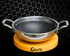 Chefle Trio-cook Honeycomb Triply Kadai/Wok for Cooking With Lid.