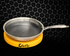 Chefle Trio-cook Honeycomb Triply Frying pan for Cooking With Steel Lid 24CM