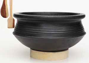 Craftsman Deep Burned Clay Biryani Handi/Pot  for Cooking and Serving