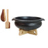 Craftsman Deep Burned Perfection Clay Handi/Pot for Cooking and serving.